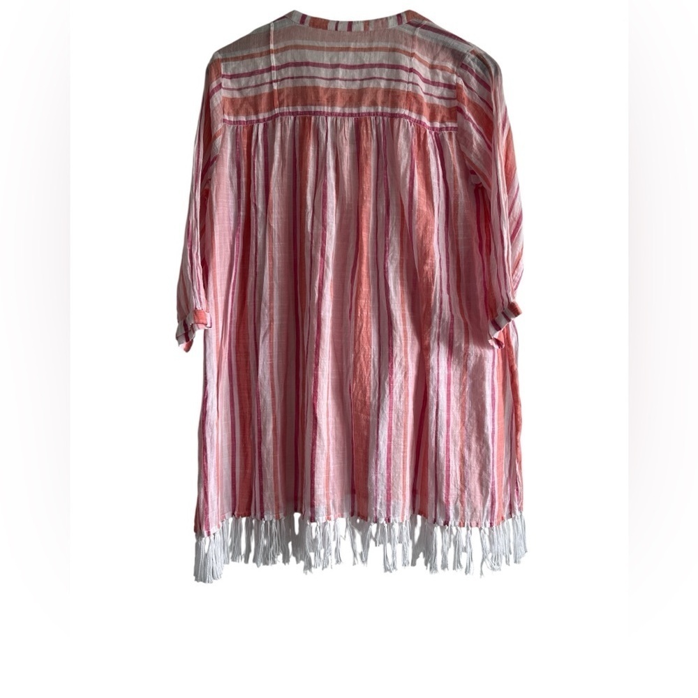 Roller Rabbit Lightweight Striped Cover-Up Size Small - Picture 4 of 6